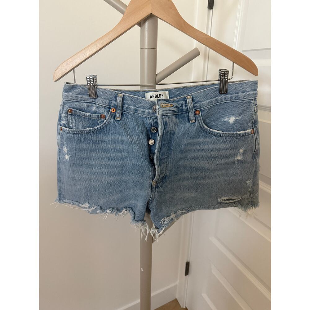 Agolde Parker Vintage Cut Off Shorts Size 30